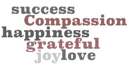 Success, Joy, Happiness, Love...